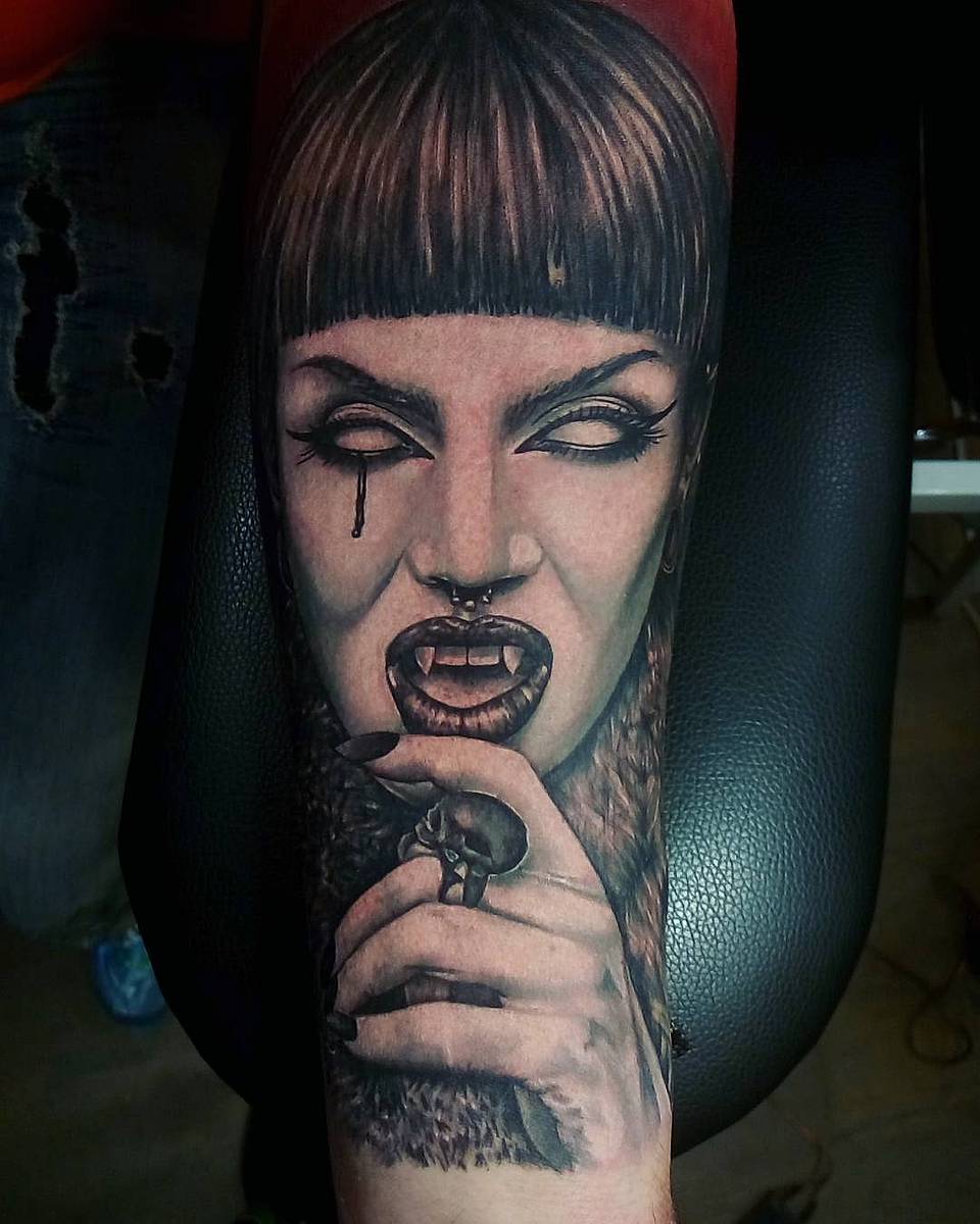 Vampiric Gaze Portrait