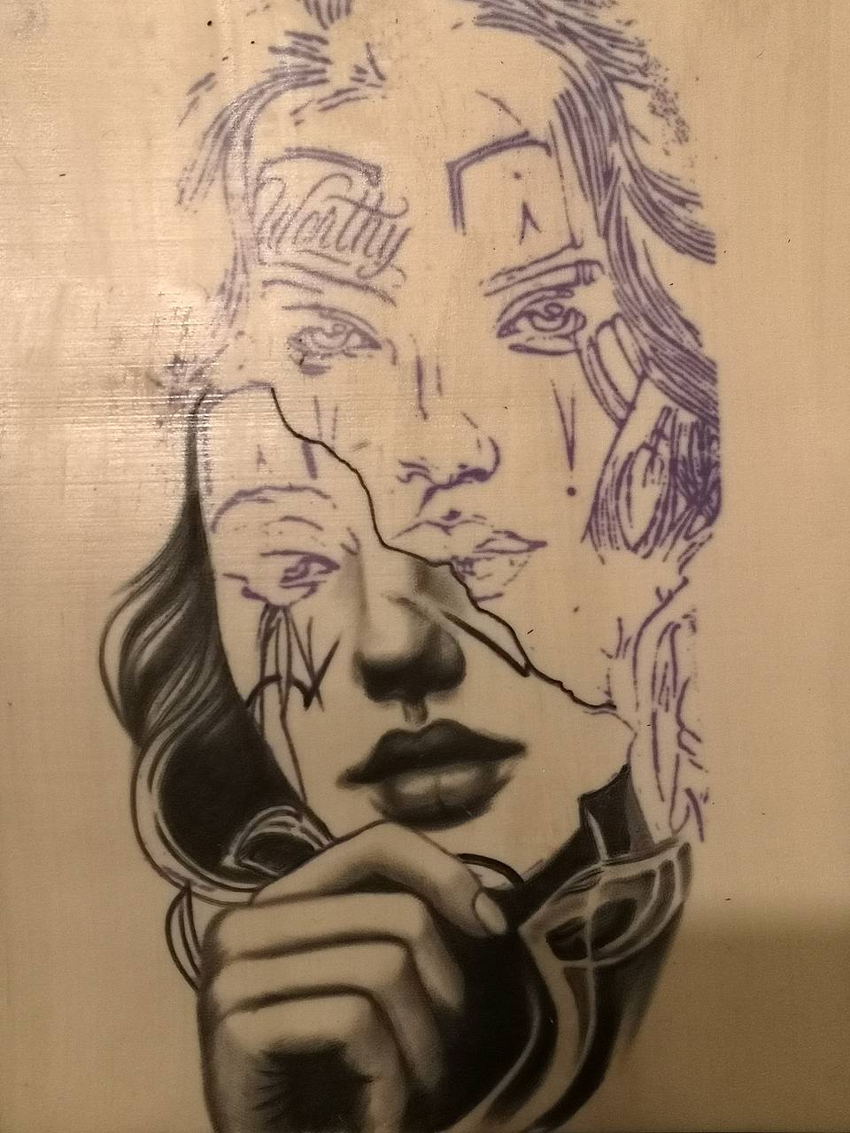 Vanity Fracture Portrait