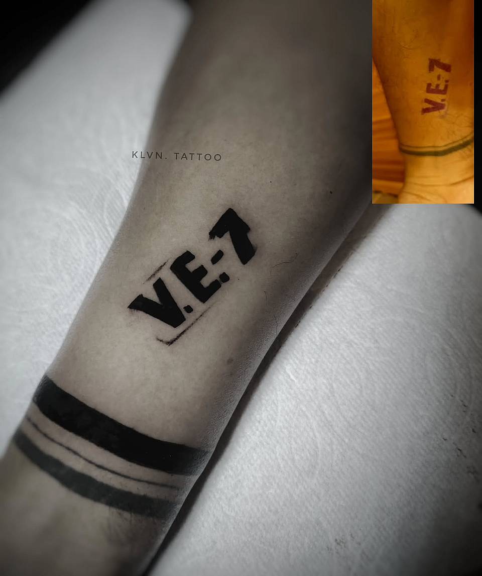 V.E:7 Stencil Bold