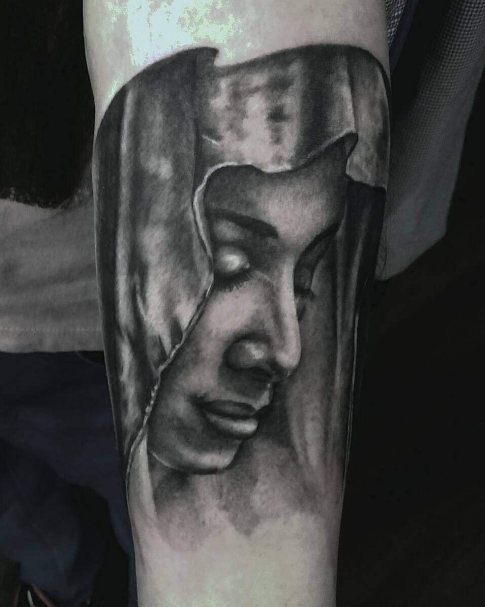 Veiled Serenity Portrait
