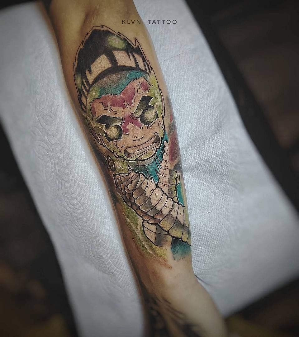 Vibrant Oni Mask