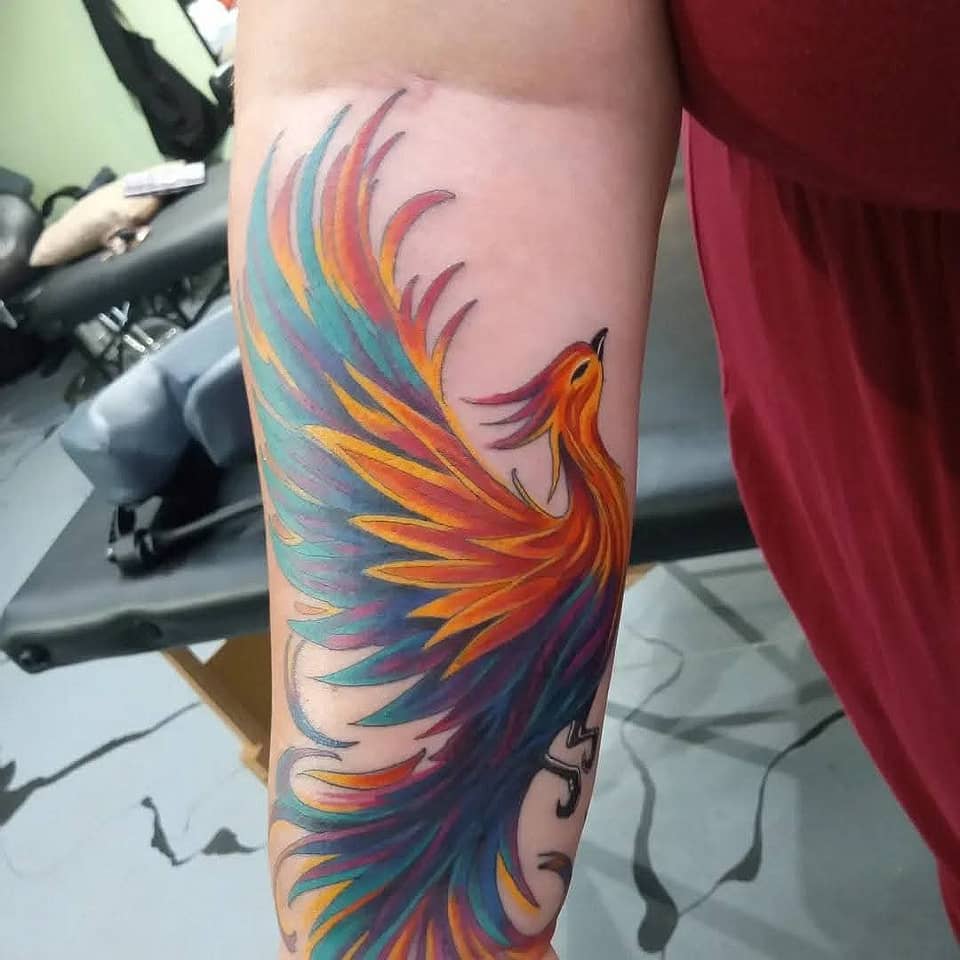 Vibrant Phoenix Rising
