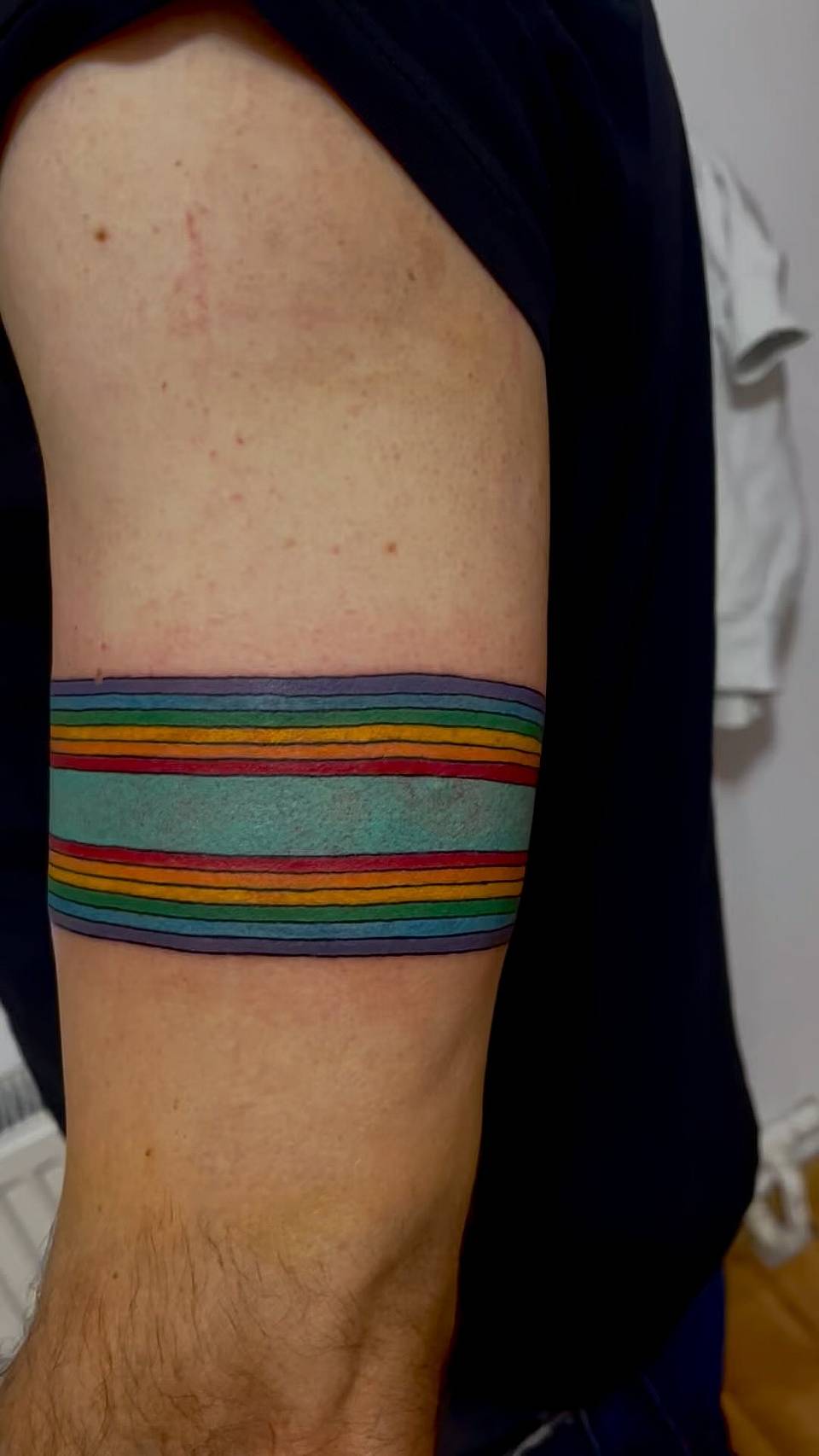 Vibrant Striped Armband