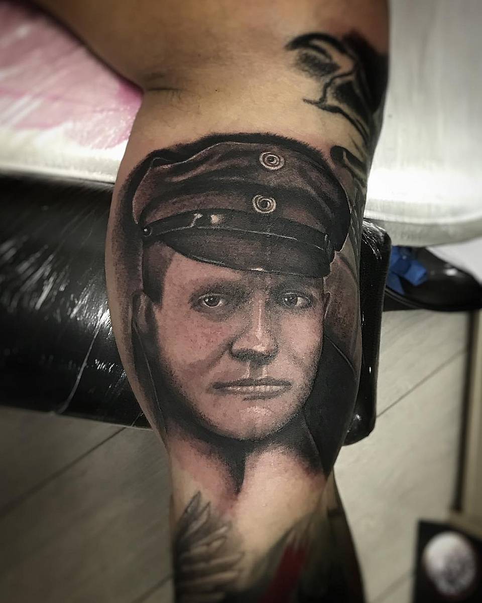 Vintage Soldier Portrait