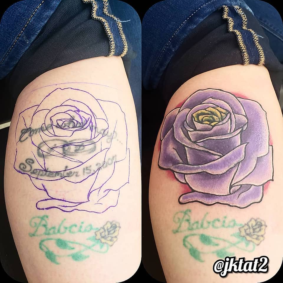 Violet Remembrance Rose Cover-Up