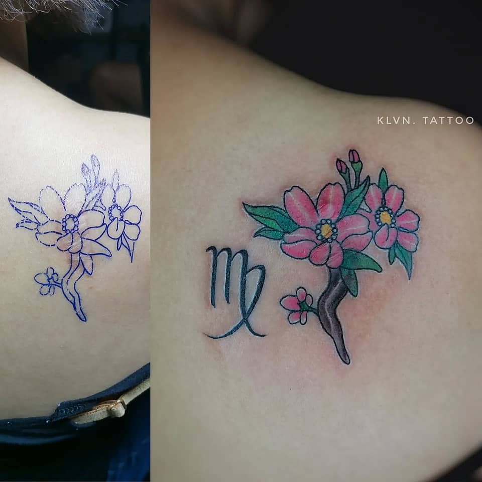 Virgo Floral Branch