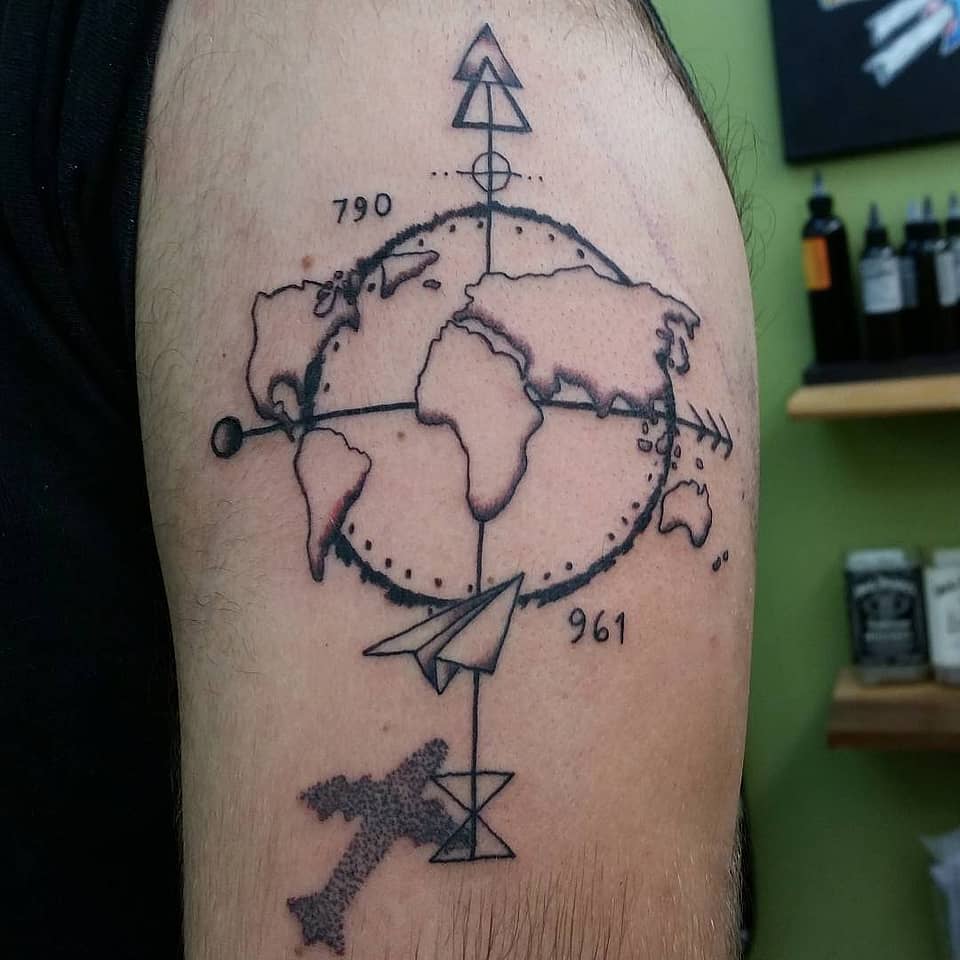 Wanderlust World Compass
