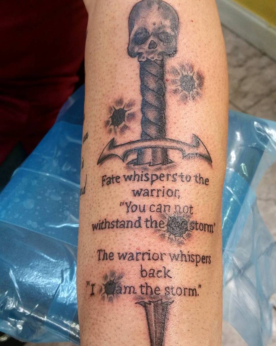 Warrior’s Defiance: I Am the Storm