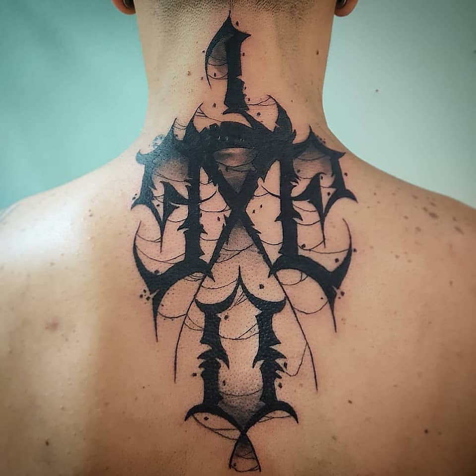 Watcher Sigil Blackwork