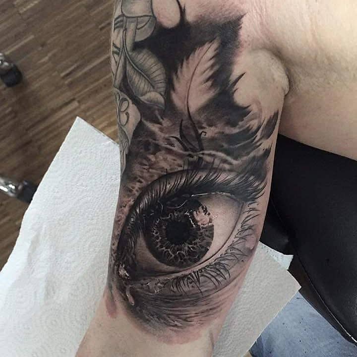 Weeping Realistic Eye