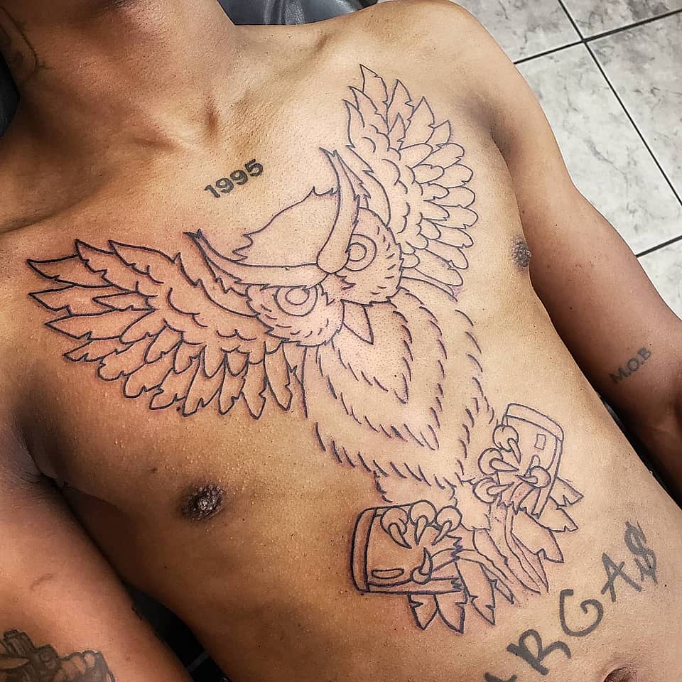Winged Guardian Owl