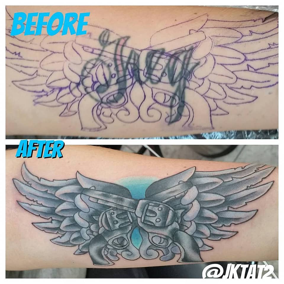 Winged Revolvers Cover-Up