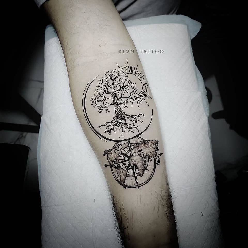 World Tree and Compass