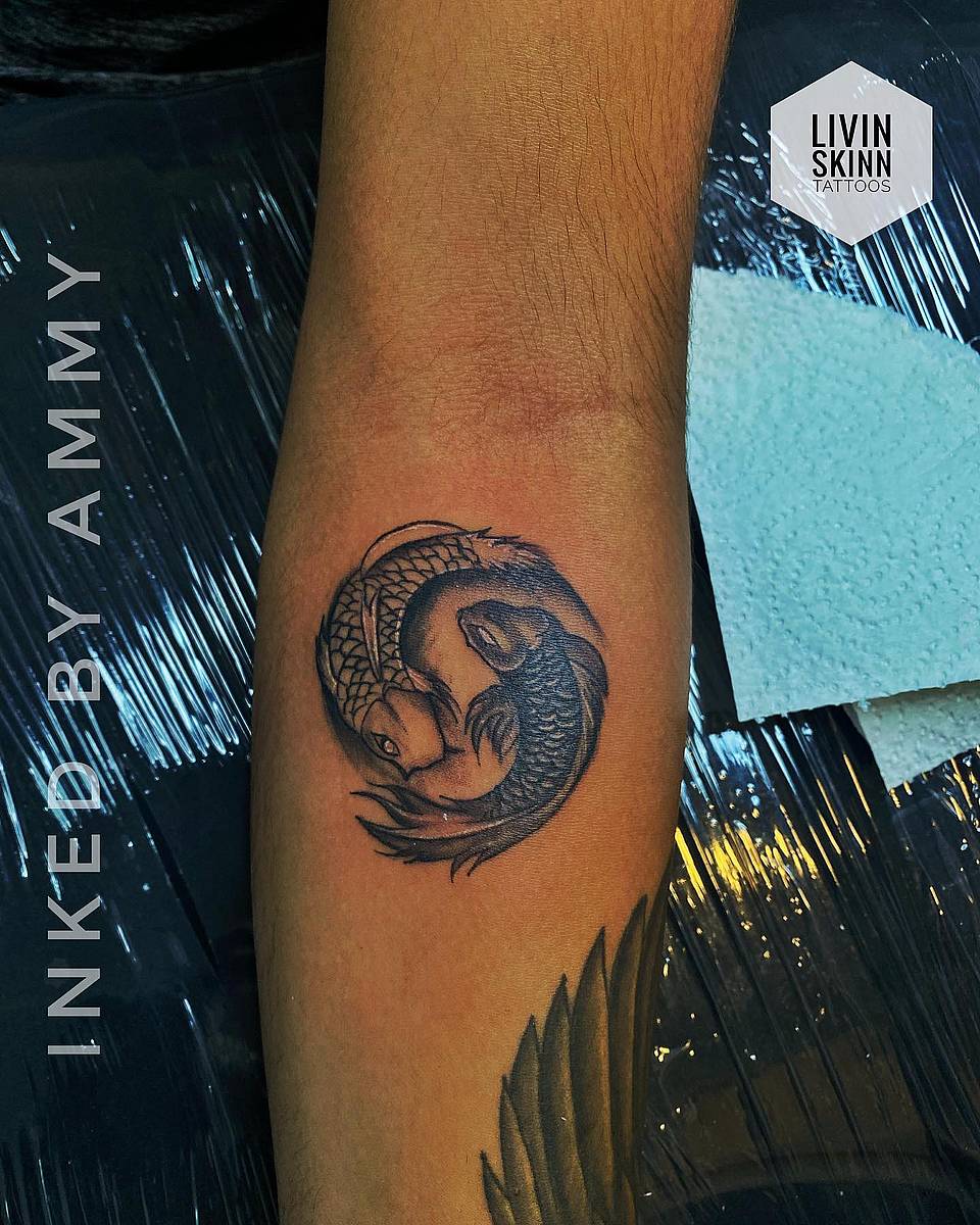 Yin‑Yang Koi Balance