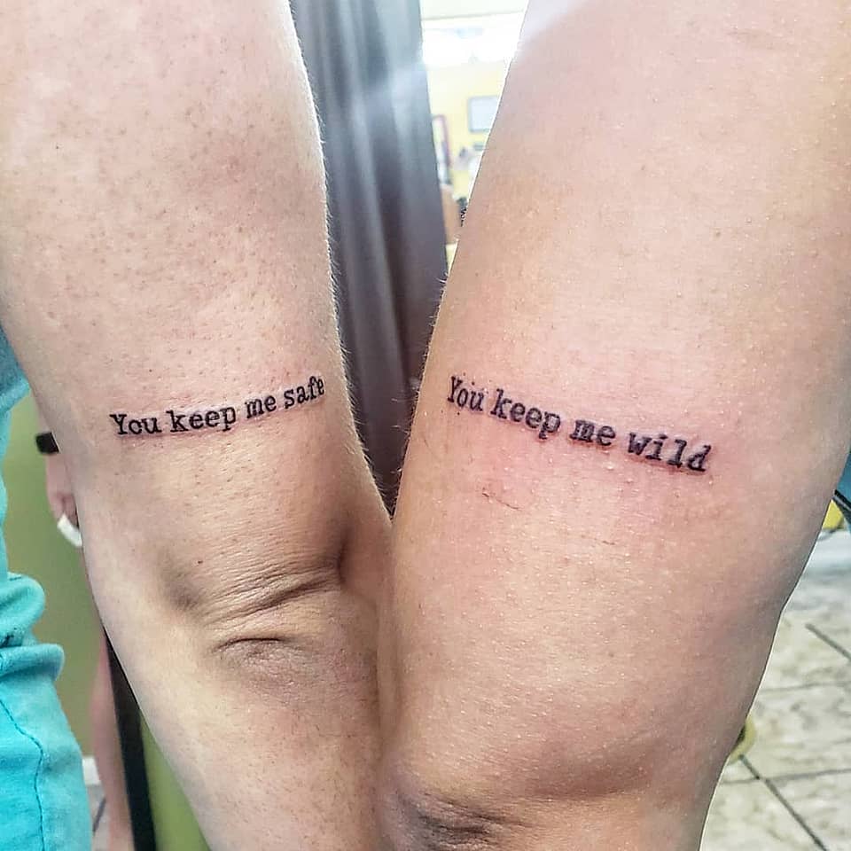 You Keep Me Safe / You Keep Me Wild Matching Script