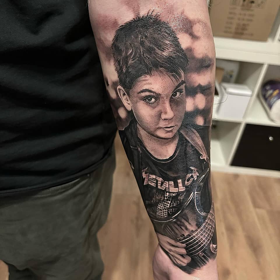 Young Rocker Portrait