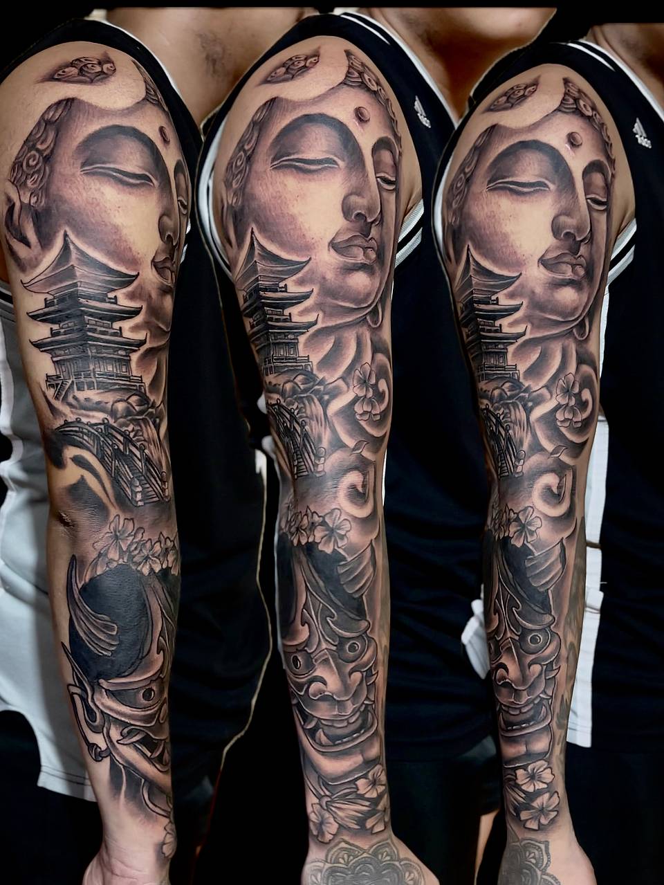 Zen Pagoda Full Sleeve
