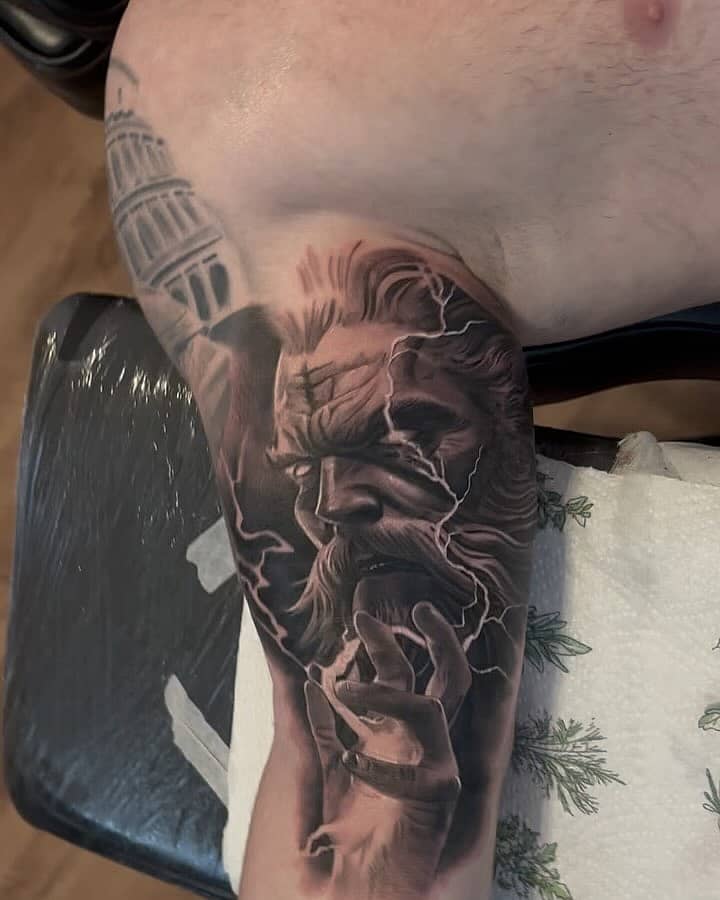 Zeus — God of Thunder Portrait