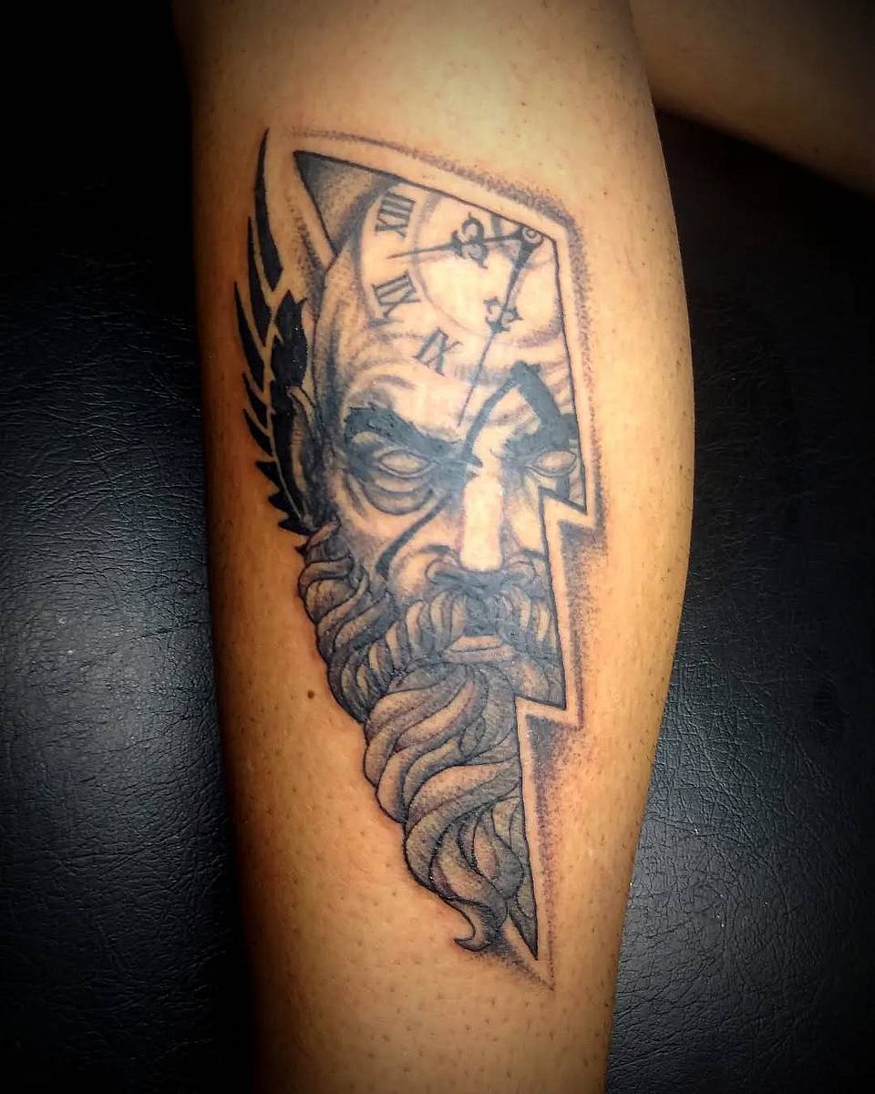Zeus in the Bolt of Time