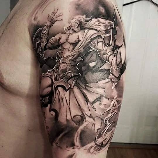 Zeus-Inspired Storm God