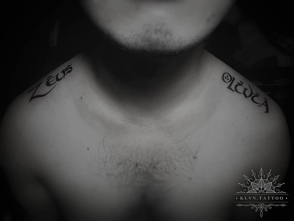Zeus & Luda Collarbone Script